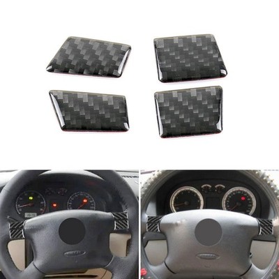 For VW Golf 4 Jetta Bora MK4 R32 Gti 1999-2004 Carbon Fiber Steering Wheel Cover