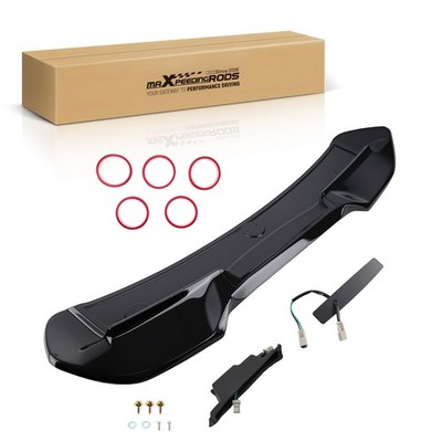 Rear Roof Spoiler Wing for Honda CR-V 2012 2013 2014 2015 2016 ABS Plastic Black