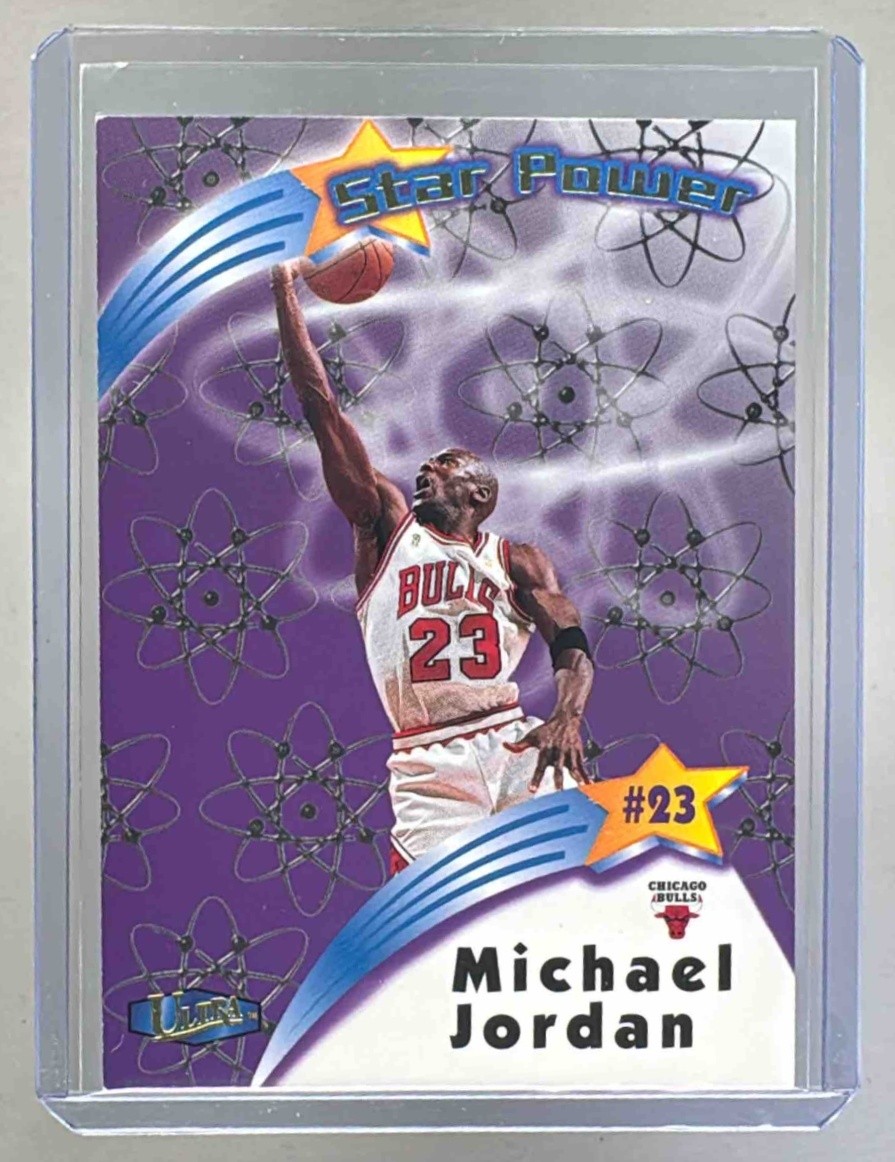 Michael Jordan 1997 Fleer Ultra #1 SP Star Power