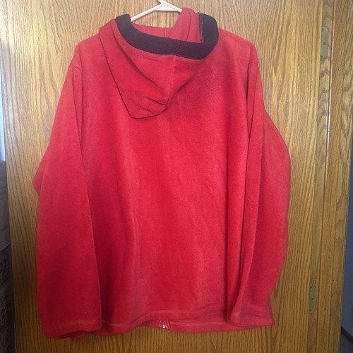 Disney Tigger Hoodie Women’s Plus 3X Red Fleece PURR FECT Winnie the Pooh - Picture 6 of 6