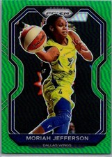 Moriaj Jefferson Green Prizm WNBA Card 