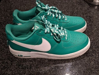 Nike Air Force 1 Low Top Statement Game Neptune Green Mens 9.5 US 823511-302