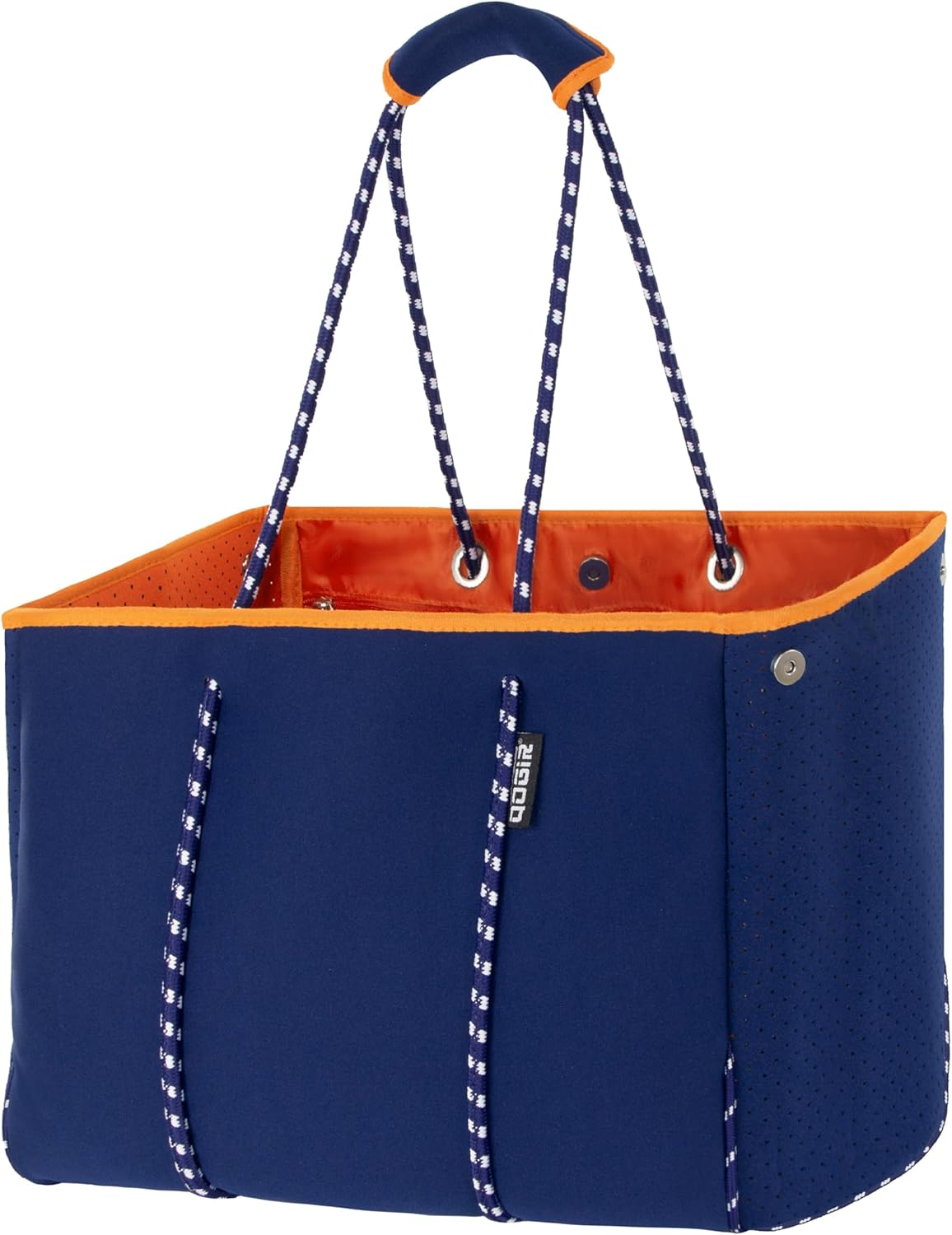 Neoprene Waterproof Beach Tote with Zippered Pocket for Pool Gym Travel