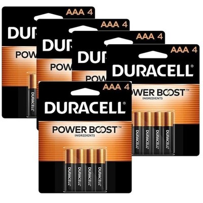 Duracell CopperTop Alkaline Batteries with Duralock Power Preserve Technology