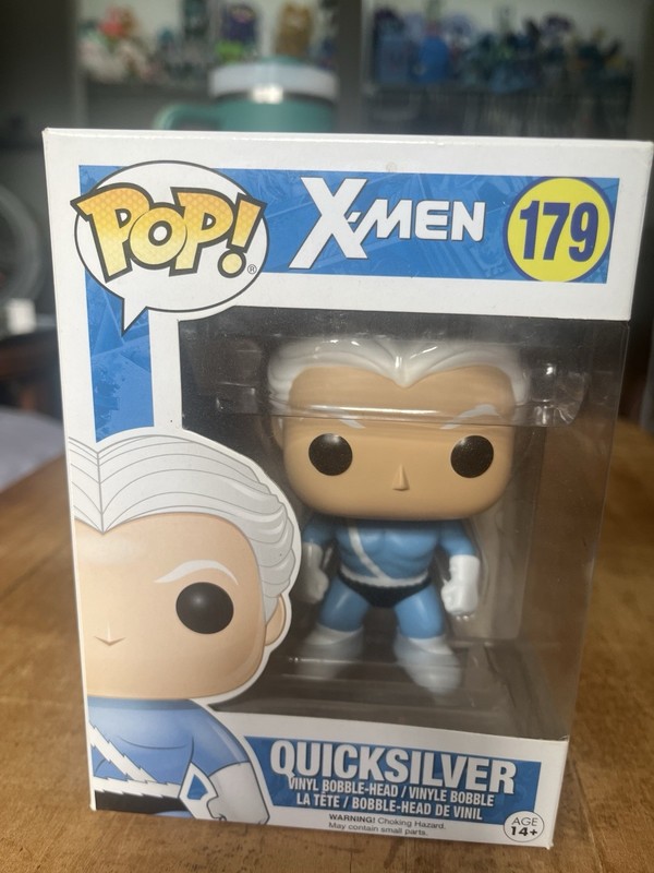 Funko Pop! Vinyl: Marvel X-Men Quicksilver Vinyl Bobble-Head #179