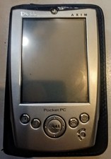 DELL Axim PDA Pocket PC HC01U , Works Good, W/stylus Pen  Case , No Power Cable