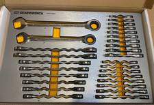 Gearwrench 28 Piece 72-Tooth 12 Point Metric Standard Wrench Set Foam Storage