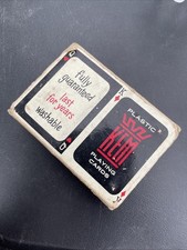 Used Vintage KEM Single 1 Deck Playing Cards With Case Complete Deck