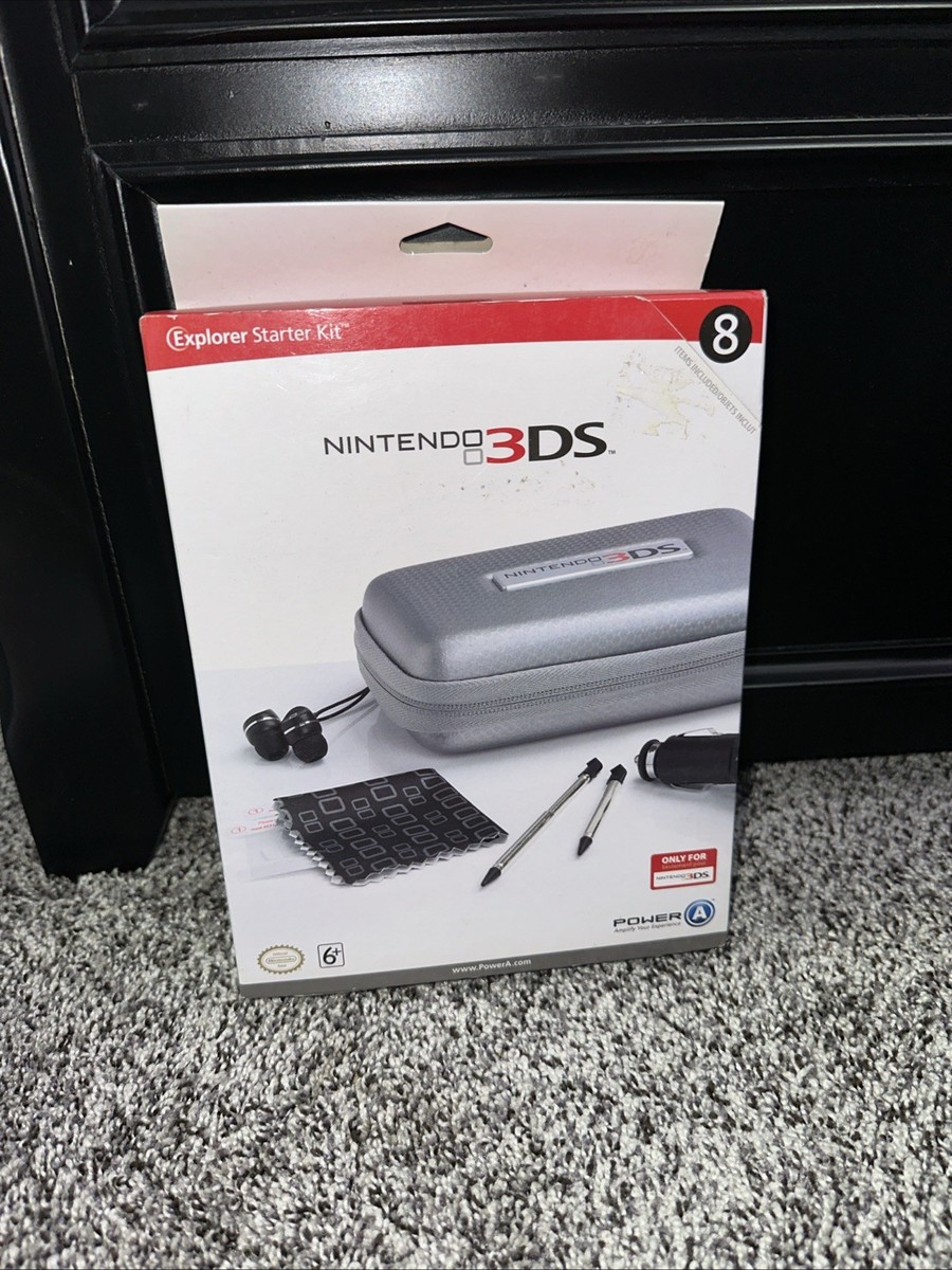 Brand New Nintendo 3ds Explorer Starter Kit Black Case | eBay