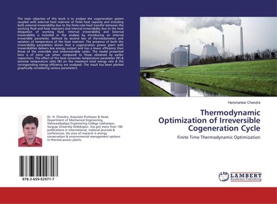 Thermodynamic Optimization of Irreversible Cogeneration Cycle Harishankar Chandr