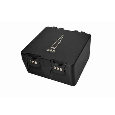 308 Win Ammo Box - 100 Rounds - Snap Close Storage Box | Fully Customizable