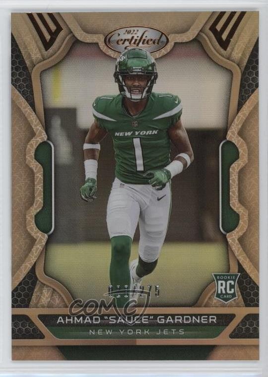 2022 Certified Rookies Mirror Bronze 28/275 Ahmad Gardner Sauce #127 0v4y