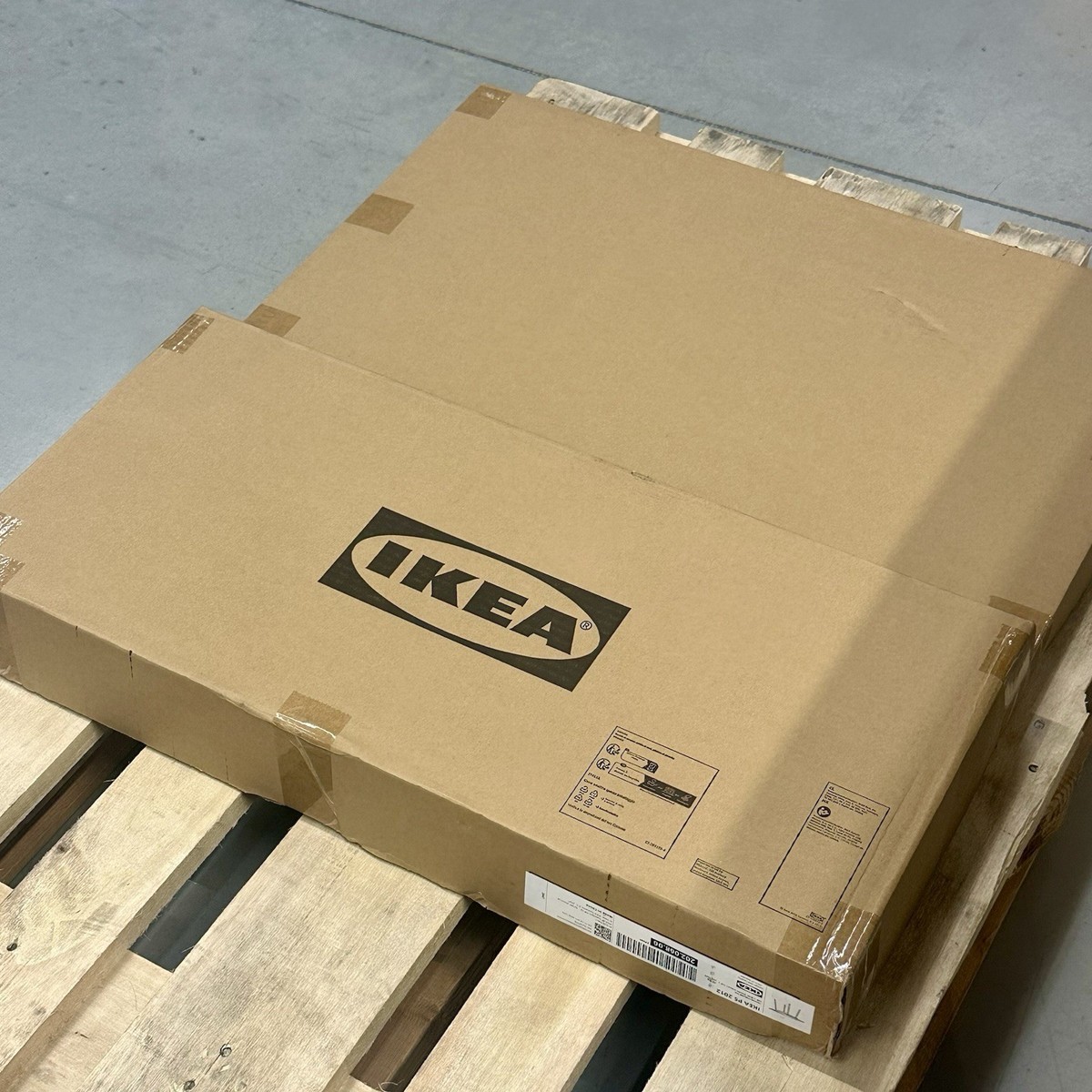 Brand New IKEA IKEA PS 2012 Bamboo White Drop-Leaf Table 202.068