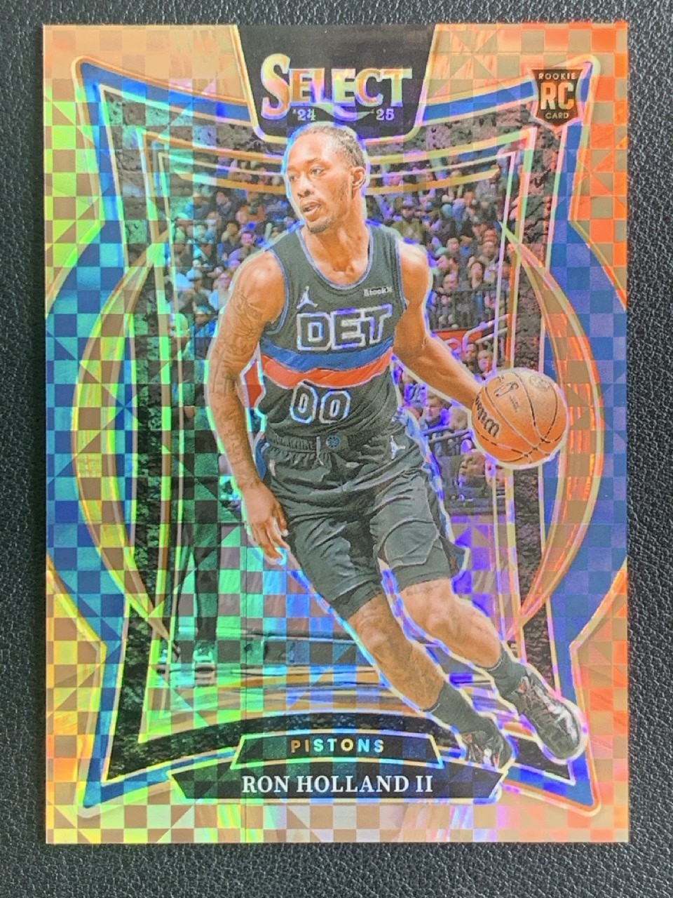 Ron Holland II 2024-25 Panini Select Concourse Bronze Checker RC /49 #74