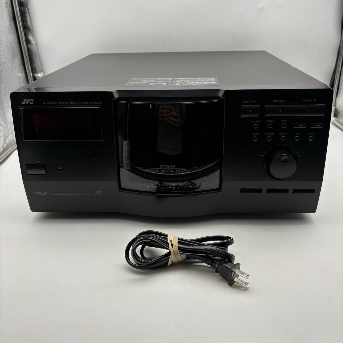 JVC XL-MC2000 200-Disc CD Changer Works Great No Remote