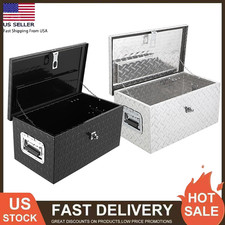 20 Inch Aluminum Diamond Plate Truck Tool Box Lockable Waterproof Storage Chest 20 Inch Aluminum Diamond Plate Truck Tool Box Lockable Waterproof Storage Chest