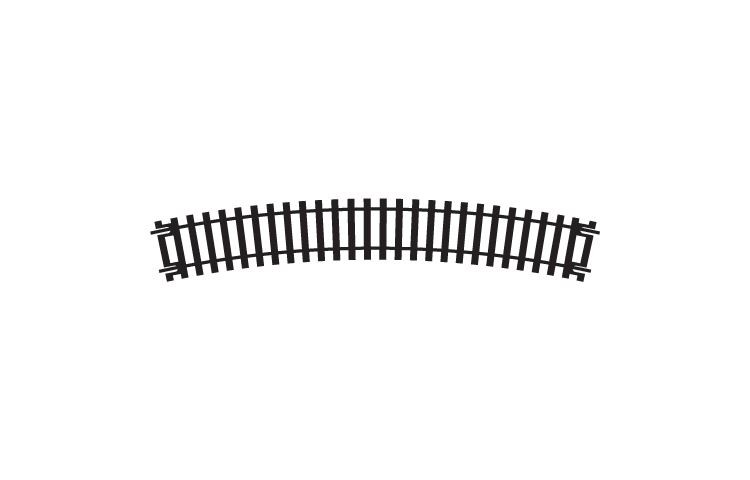 HORNBY Track Single 1x R608 3rd Radius Curve - Image 6