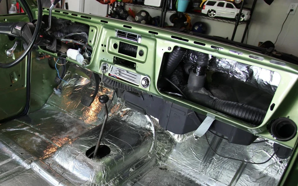 Kit de aislamiento de cortafuegos de amortiguador de sonido para Ford 1 Ton Pickup 1938-1971 613002 Foto 4 de 4