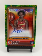 2023 Topps Chrome McDonald's All-American Basketball Cards Checklist 29