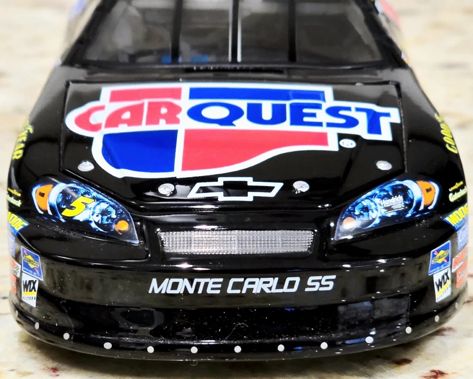 2006 年 #5 Kyle Busch CARQUEST 雪佛兰 Monte Carlo SS 1:24 压铸动作 (ARC) — 第 3/4 张图片