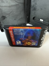Generations Lost (Sega Genesis, 1994) in original box And NON WORKING cart.