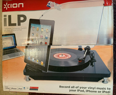 iON iLP Turntable Conversion System for iPhone, iPad, iPod NEW Sealed