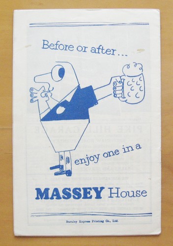 BURNLEY v MANCHESTER UNITED 1957/1958 *VG Condition Football Programme - Munich* - Picture 3 of 3