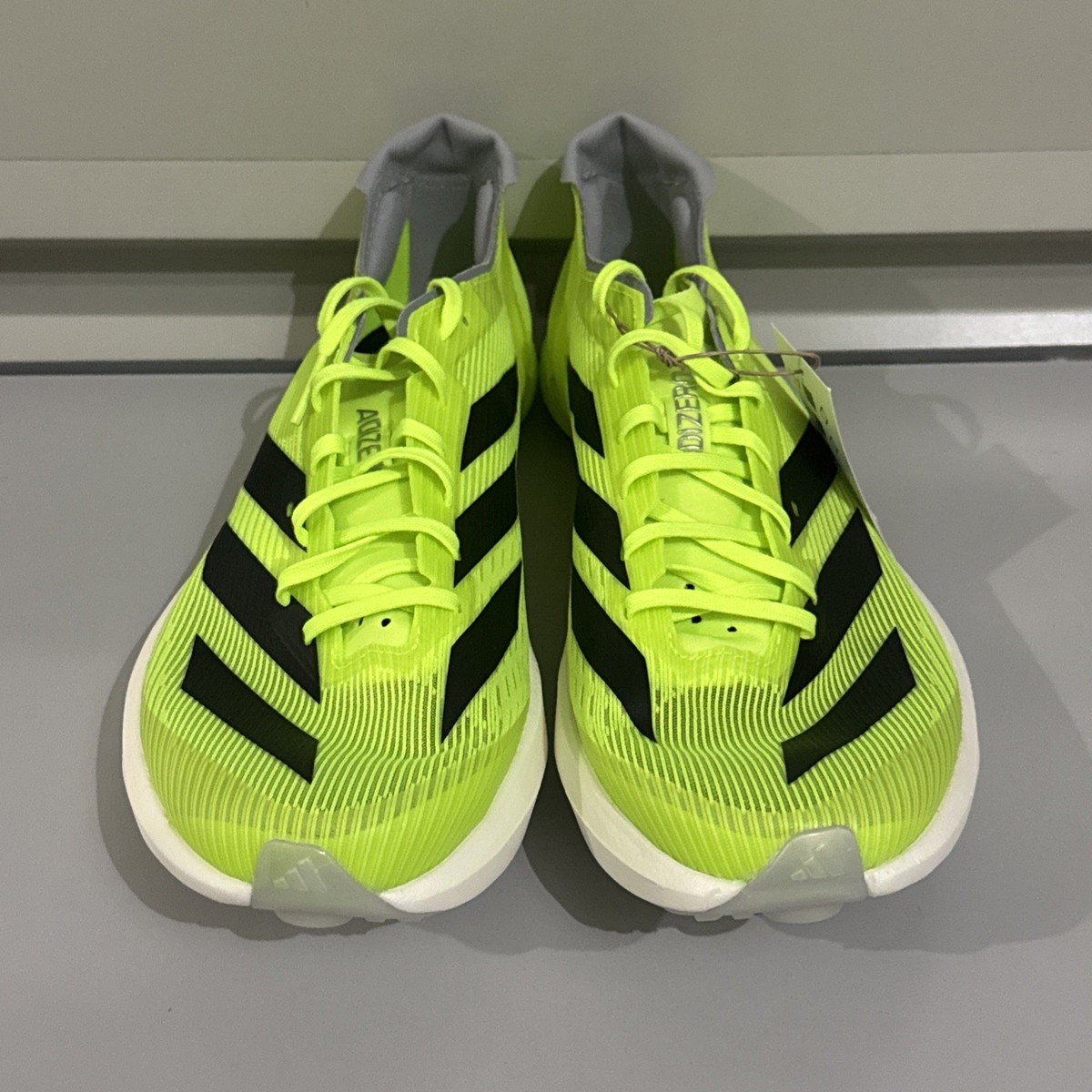Adidas Adizero Ambition Track Spikes Lucid Green Men Size 