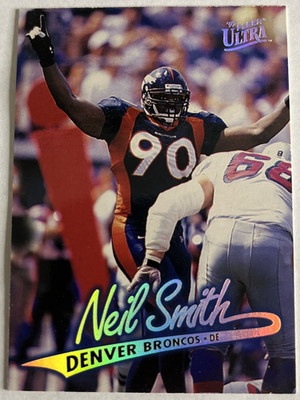 1997 Fleer Ultra - #317 Neil Smith football trading card