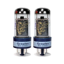 Brand New In Box Genalex Reissue 6V6GT 6V6 Current Matched Pair (2) Vacuum Tu...