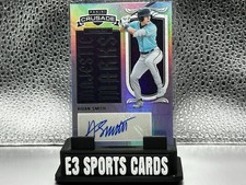 Panini 2025 Crusade Majestic Marks Aidan Smith Tampa Bay Rays Autograph #14