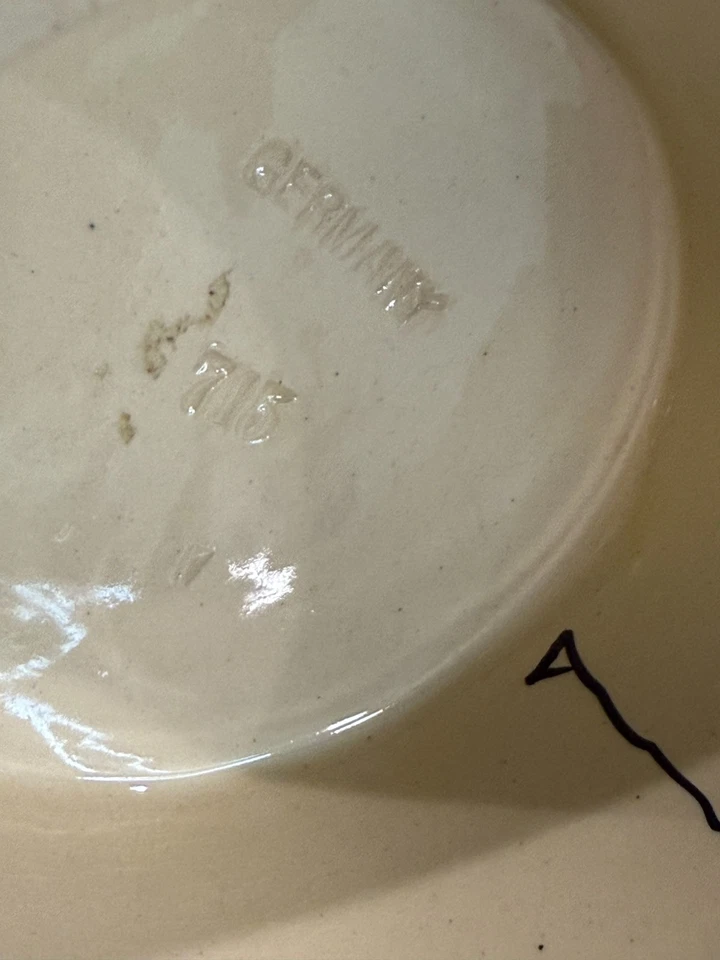 Cerveza alemana vintage Stein G. Taza de cerámica pintada a mano Verdi - Trovador” Foto 4 de 4