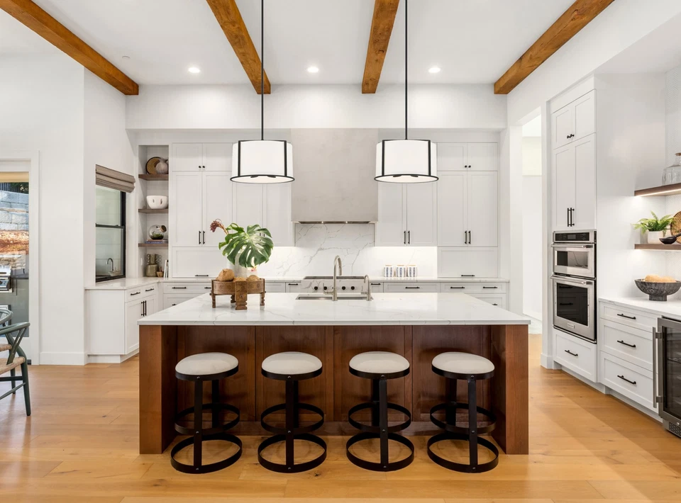 Crystorama Lighting Group CAR-9204 Carlyn 4 Light 16"W Pendant - Black - Image 2 of 4