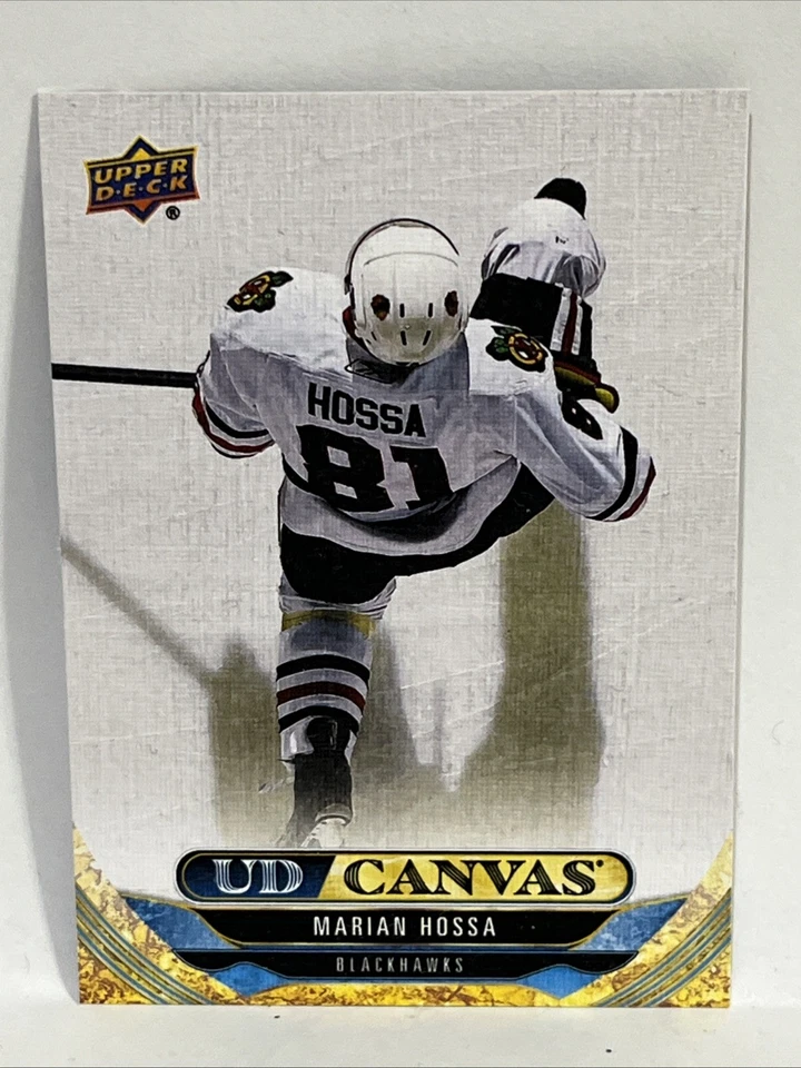 24/25-UD Series-Legends UD Canvas-3 Card Lot-HOSSA /SHANAHAN/CLARKE-See Pics Foto 3 de 4