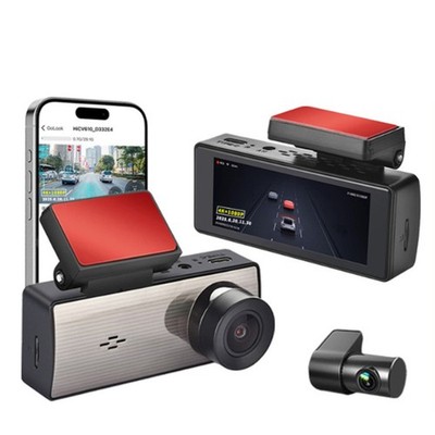 4K HD Dual Dashcam mit Aufnahme vorne und hinten unterstützt ADAS Sicherheitswa