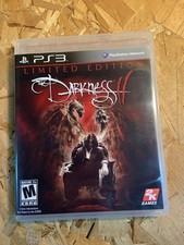 The Darkness II Limited Edition PS3 with Poster TESTED AND WORKING.    SEE VIDEO