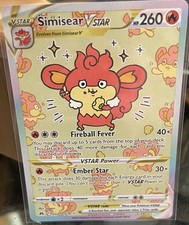 Nintendo Simisear VSTAR GG37/GG70 Crown Zenith GG Full Art Holo EN 260HP on eBay