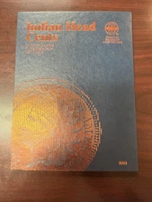 "WHITMAN" Indian Head Cents 1857 to 1909 FOLDER NEW