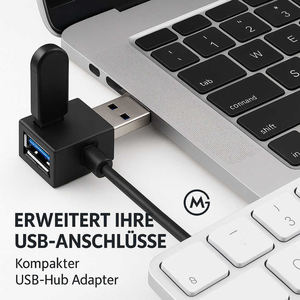 Computer Adapter Pc USB 3.0 Hub Adapter 1 To 3 Ports High Speed For PC Laptop DE | eBay ...