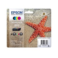 Epson XP3100 XP4100 Multipack Seestern, 603, 4-Farbig, Tintenpatrone Schwarz, Cy