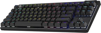 Logitech G Pro X TKL Lightspeed Kabellose Gaming-Tastatur - Schwarz  Querty