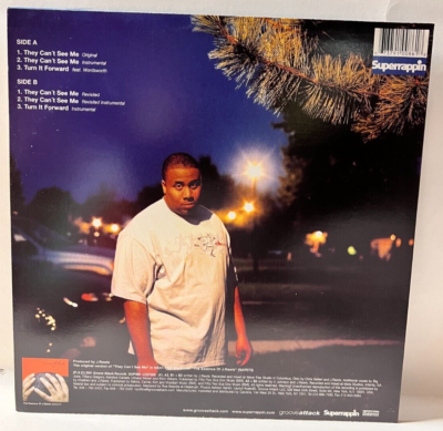 【未開封】J. Rawls/They Can't See Me HIPHOP A47 J RAWLS: They Can't See Me, 2001 Superrappin GAP 086 - Hip Hop