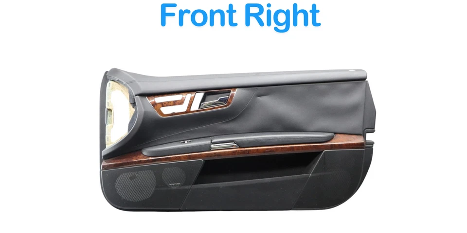 Оригинальная передняя правая внутренняя дверная панель со стороны пассажира для Mercedes W216 CL550 2007-2014 годов выпуска - Изображение 3 из 4