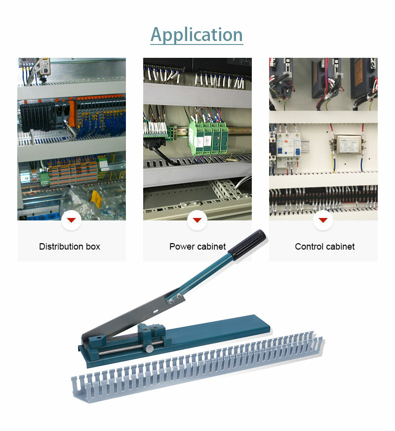 PVC Trunking Cutter Wiring Trough Cutting Tool Machine Plastic Trunking ...