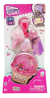 Real Littles Tiny Tins: Scoop Me Up! with 4 Charms