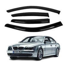 Fits BMW 5 Series E60 2004-2010 Side Window Vent Visor Sun Rain Deflector Guard