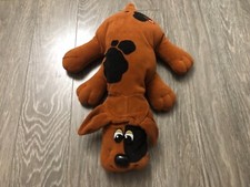 Tonka Pound Puppies Brown 1985 stuffed toy 18" plush used