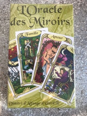 ESOTERIQUE l ORACLE DES MIROIRS 53 CARTE DIVINATOIRE + LIVRET NEUF BLISTER