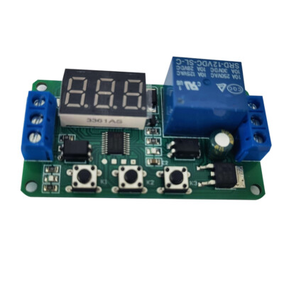 Display Automation digitales Delay Timer Control Switch Relaismodul L2G7
