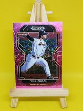 2022 Panini Prizm Draft Picks WILL FRISCH Neon Pink Velocity Oregon State PDP176